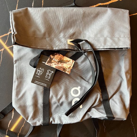 On Running Other - NWT On Running Unisex Ambassador Pack Backpack 2-in-1 Bag Tote Shadow
